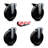 4-Piece Phenolic Caster Set