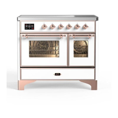 ILVE Majestic II Series 40 inch Induction Range with 6 Induction Elements (Glass Door)