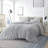Coma Inducer Frosted Grey Coma Inducer Oversized Comforter Set-24355606