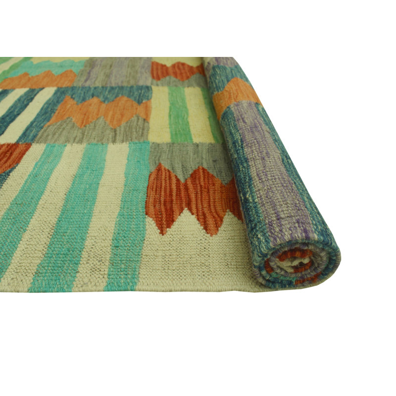 Bozuwa Wool Patchwork Indoor Rug