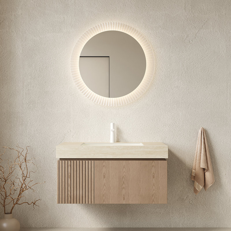 Meuble-lavabo 36 po, Beige/Light Brown
