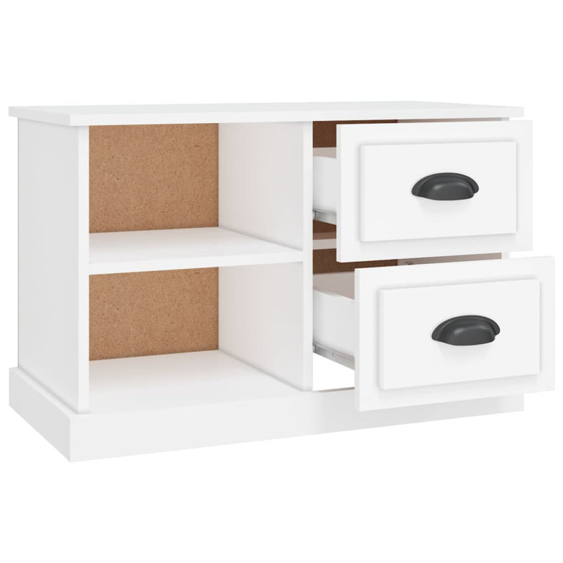 Schwenzer TV Stand for TVs up to 32", White, 73cm