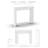 Deco Cast Stone Fireplace Surround with Bullnose Hearth-103614178-103614183