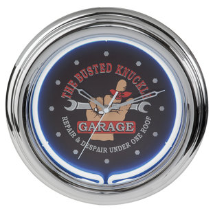 Metal Wall Clock