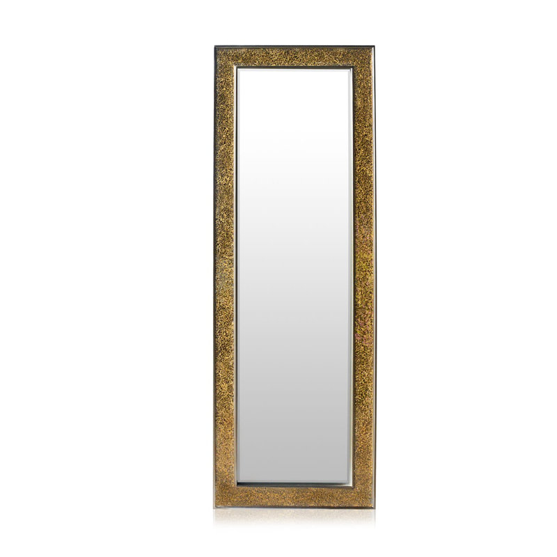 Norwich Rectangle Wall Mirror, Gold