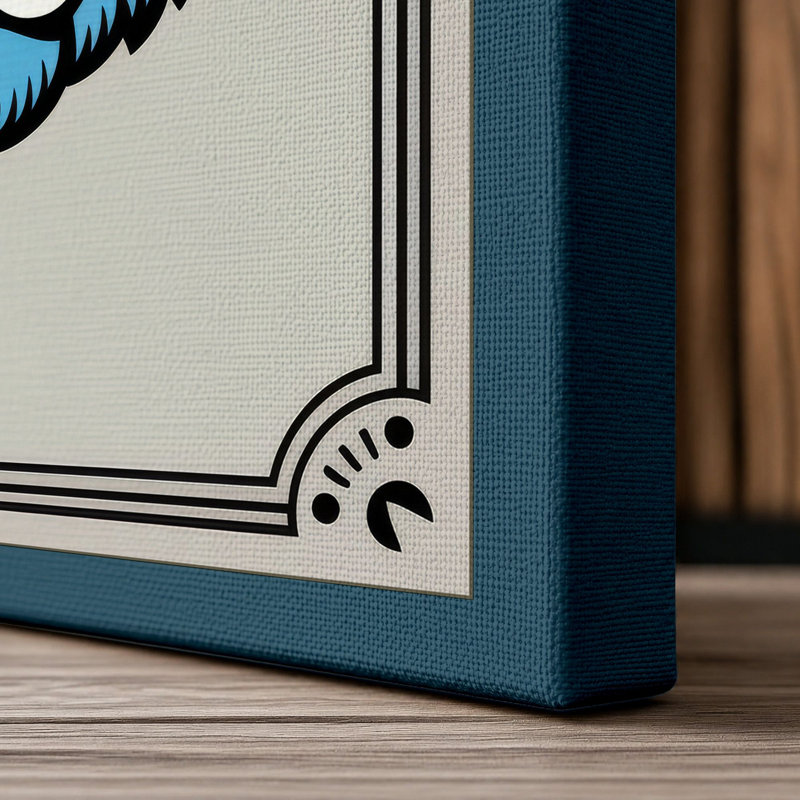 Print, 18x12 - 45.7 x 30.5 cm, Teal Border