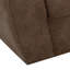 Fauteuil pivotant d'appoint Esis, coussins moelleux, similicuir-103215112