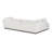 Pertuis 122" Left-facing Fabric Bumper Sectional Sofa