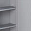Armoire de rangement murale de salle de bain avec miroir, armoire à pharmacie avec tablette en bois réglable et portes, armoires de rangement montées avec 6 tablettes ouvertes-843520070