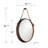 Tacony Metal Flat Wall Mirror