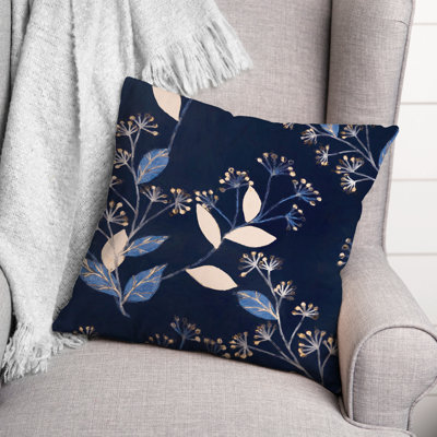 Floral Throw Pillow