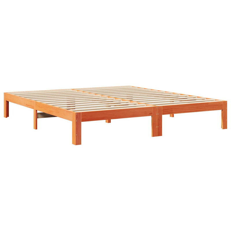 Solid Wood Bed, European King (160 x 200 cm)