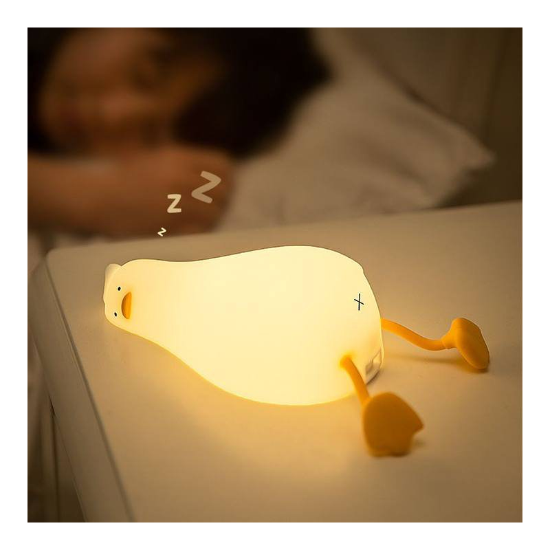 Lying Flat Duck Night Light