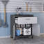 Rolling Garage Cabinet In Dark Grey-125136673