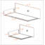 Arbre d'entrée polyvalent avec banc d'entrée en lin amovible, portemanteau, tablettes de rangement et panneau perforé pour le couloir et le salon-379717512