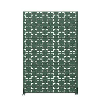 Moderne L 47 po x l 16 po x H 72 po Green