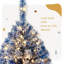 Sapin de Noël artificiel à charnière enneigé 6 pi avec 750 branches, sapin de Noël avec base stable