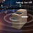 Madella Audio Smart End Tables with Storage and Built-in Outlets,Power Grommet for Sofa Sectional-1811883864