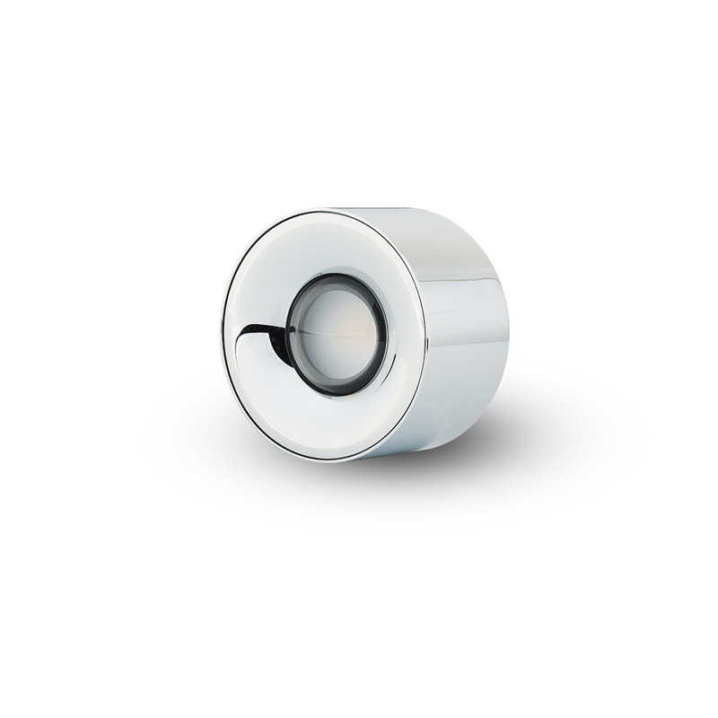 Node 3.25-in Integrated LED ETL Certified Surface Mounted Downlight, Chrome