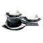 Eclipse Piece Ceramic Dinnerware Set - Service for 6