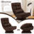 Ebern Designs Reclining Ergonomic Swiveling Floor Game Chair-1731259290