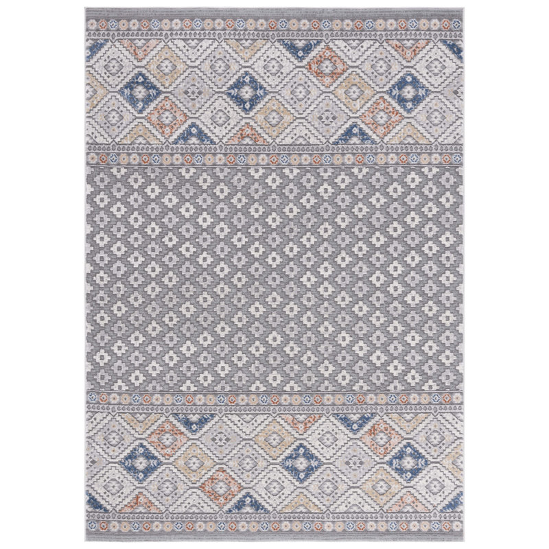 Aros Eternal Performance Geometric Rug, Rectangle 5'3" x 7'6"