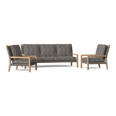 Hudson Outdoor 3 - Piece Conversation Set