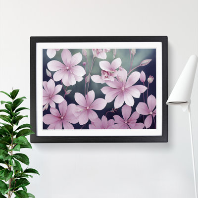 Cheerful Flowers - Single Picture Frame Print