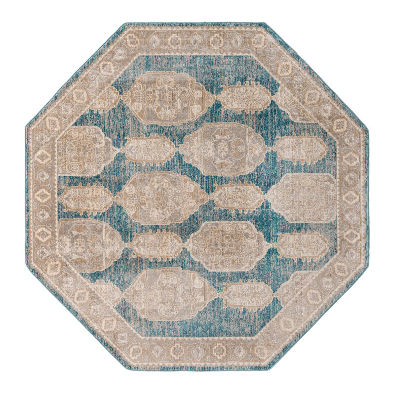 Gause Indoor Rug, Octagon 7'10" x 7'10"