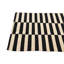 Tapis noir et blanc Orta