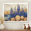 «Jabien Blue Bonnets Flowers On A Wood Slide Landscape I - Blue Bonnets Large, art mural»-606384483-606384481-713405007