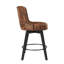 Tabouret de comptoir pivotant 26,7 po Arleine-1085381689