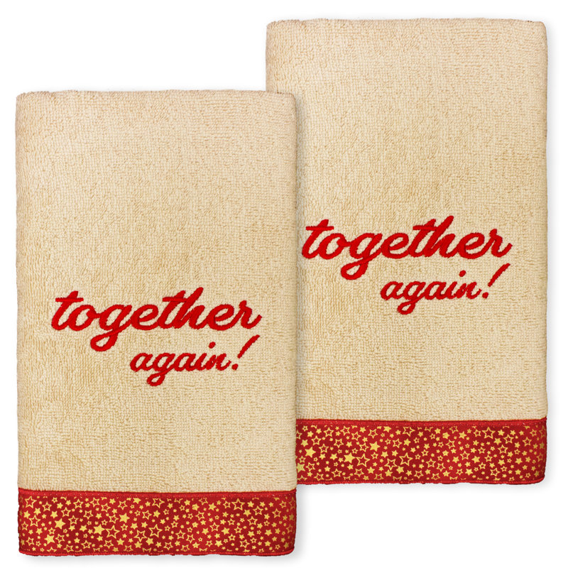 Christmas Turkish Cotton Hand Towel