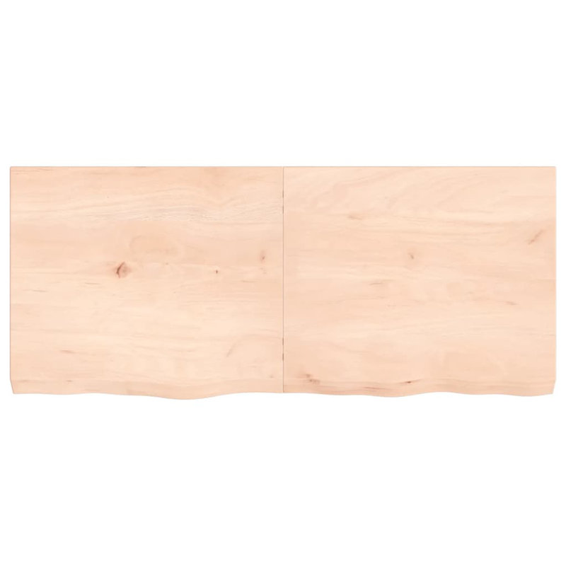 Ayna 140cm Solid Wood Bathroom Vanity Top, Natural