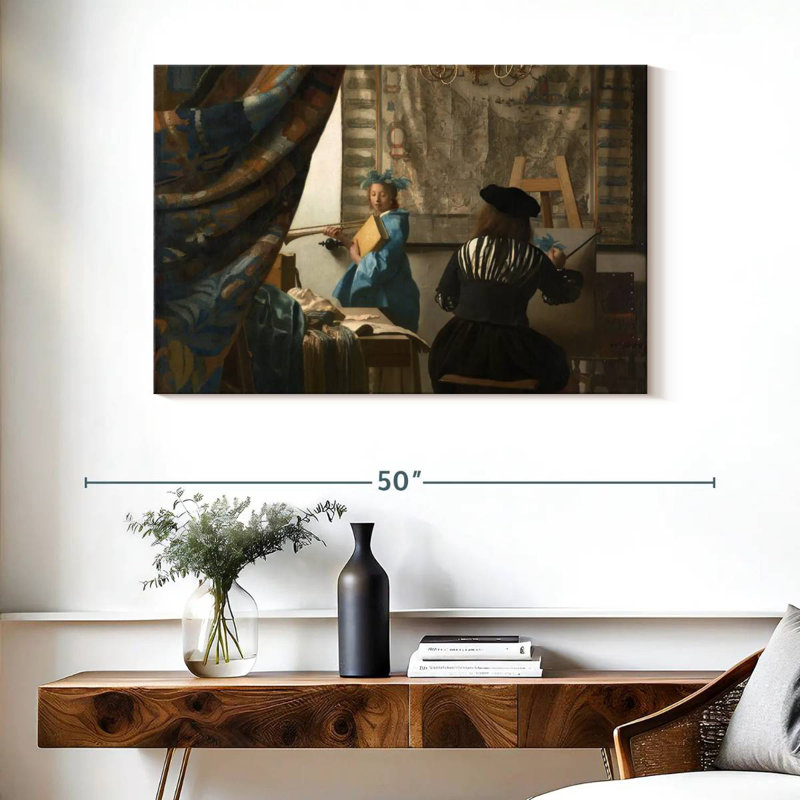 Senne, l'art de peindre, H 26 po x l 39 po