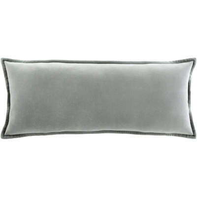 Alain Embroidered Cotton Throw Pillow