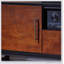 Console multimédia Blynn Midcentury, support stable, conception multifonctionnelle