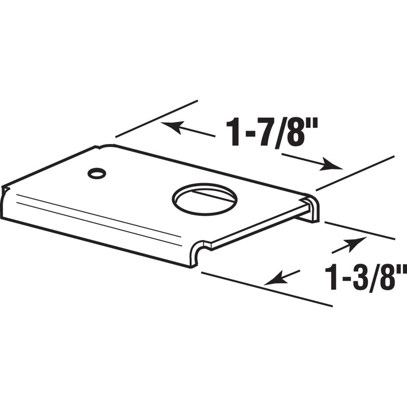 Bi-Fold Door Repair Bracket for 1-3/8 in. Door
