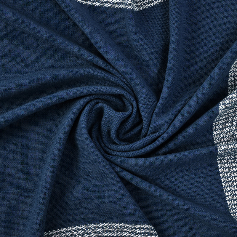  Couverture en coton écossais, Bleu