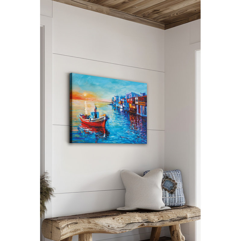 Peinture décorative sur toile, 15.7" H x 23.6" W
