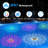 Solar Rechargeable Floating Pool Lights(2 Pack), Pool Lights That Float With Remote Control, 9 Lighting, Timing Mode, IPX7 Waterproof For Inground Pool, Bathroom, Bathtub, Pool Party