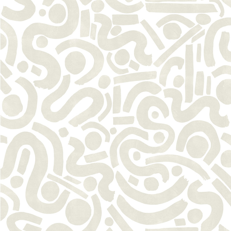 Rouleau de papier peint adhésif lisse 18 'L 20,5 "l, Taupe