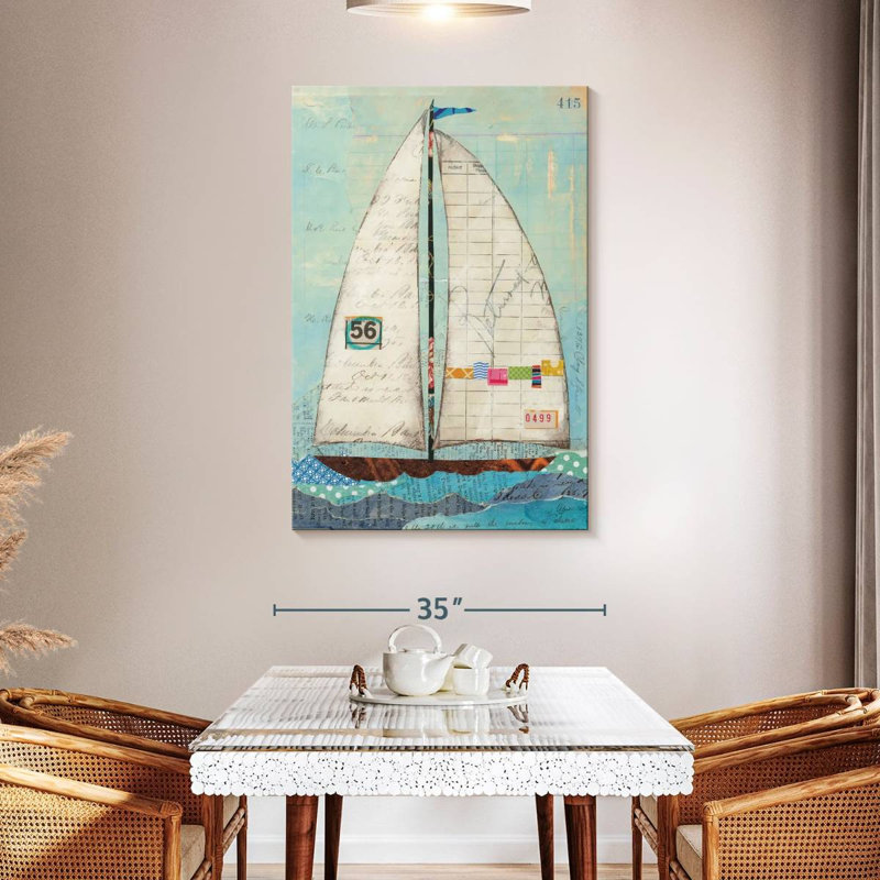 Mehar At The Regatta, 48" H x 32" W