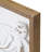 Charilyn 4-Piece Coastal Beach Turtle Seashell Framed Medallion Wall Art Decor Set