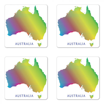 Sous-verre australian party