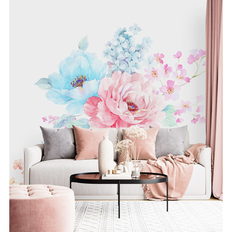 Peel & Stick Wall Mural, 8.33' W x 8.33' L
