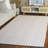 909 Hand Woven Cotton/Wool Striped Rug -320993693-305246825