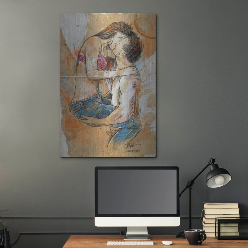 Art luxueux en métal «Jean Lover» par Loui Jover, métal «Jean Lover» par Loui Jover