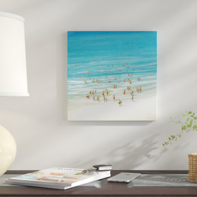« ocean nage i », impression sur toile