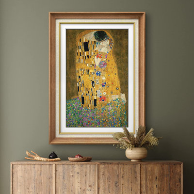 " The Kiss " by Gustav Klimt